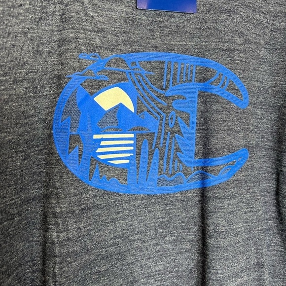 355. NWT Men's Champion® Powerblend Graphic Tee Small - Picture 4 of 7
